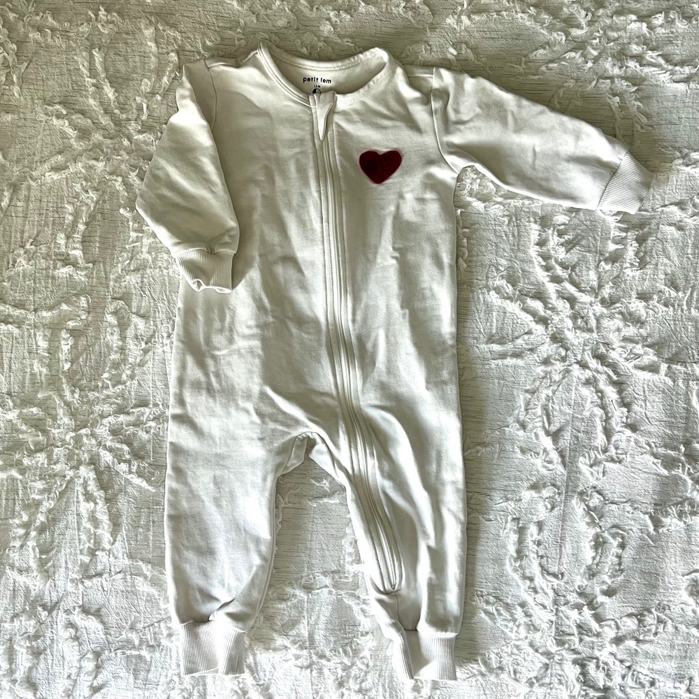 Le Petit Lem Valentine’s Romper